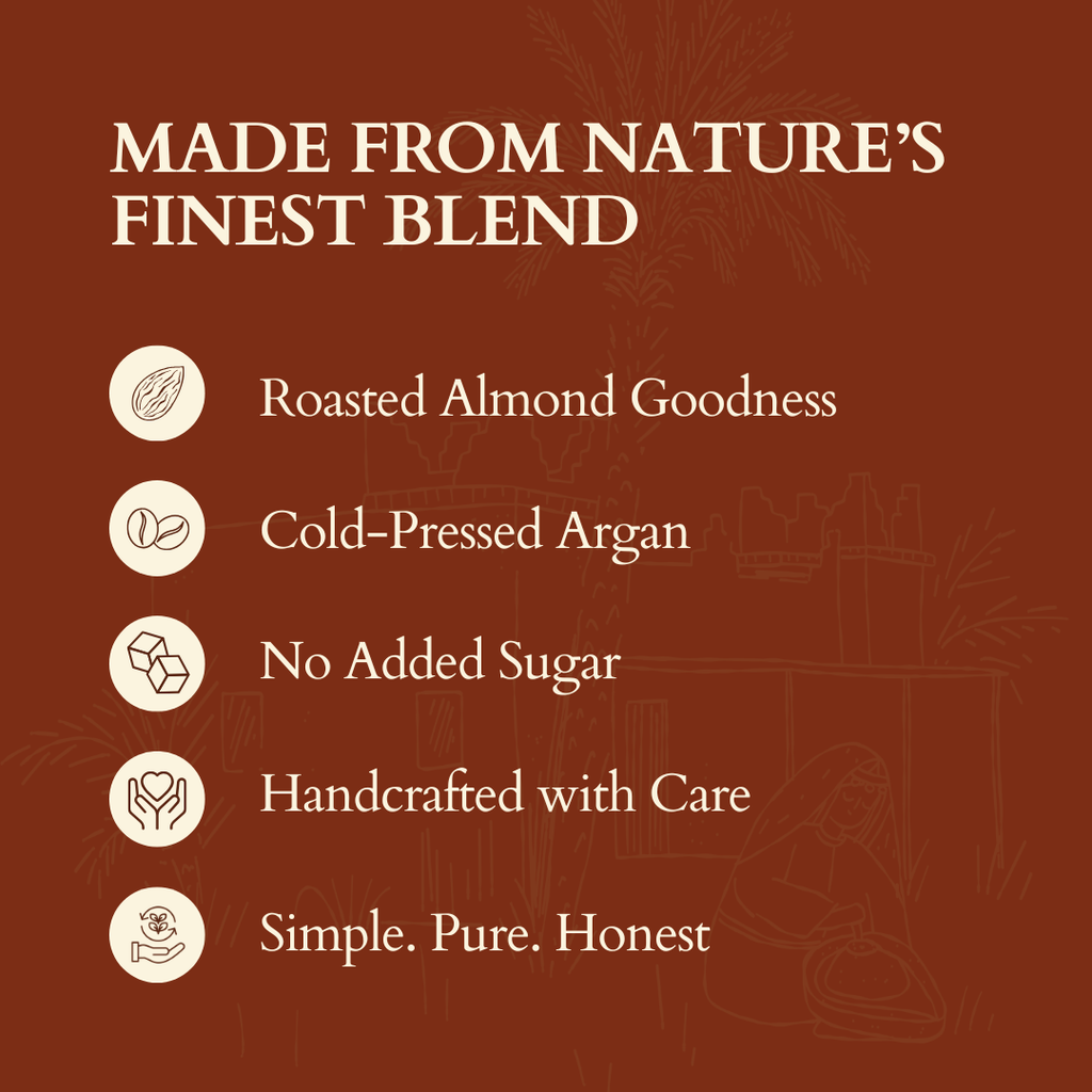 Amlou - Premium Almond Butter With Argan Oil