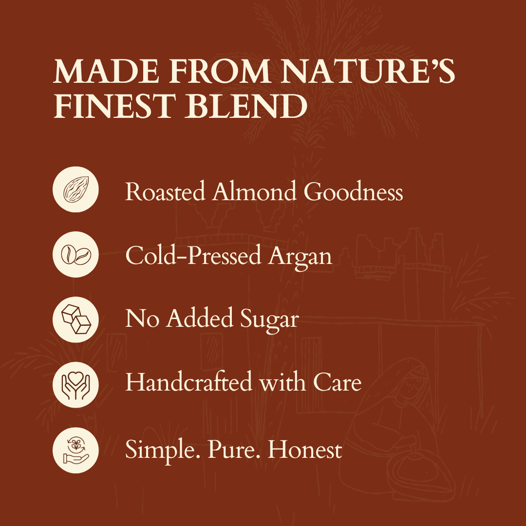 Amlou - Premium Almond Butter With Argan Oil