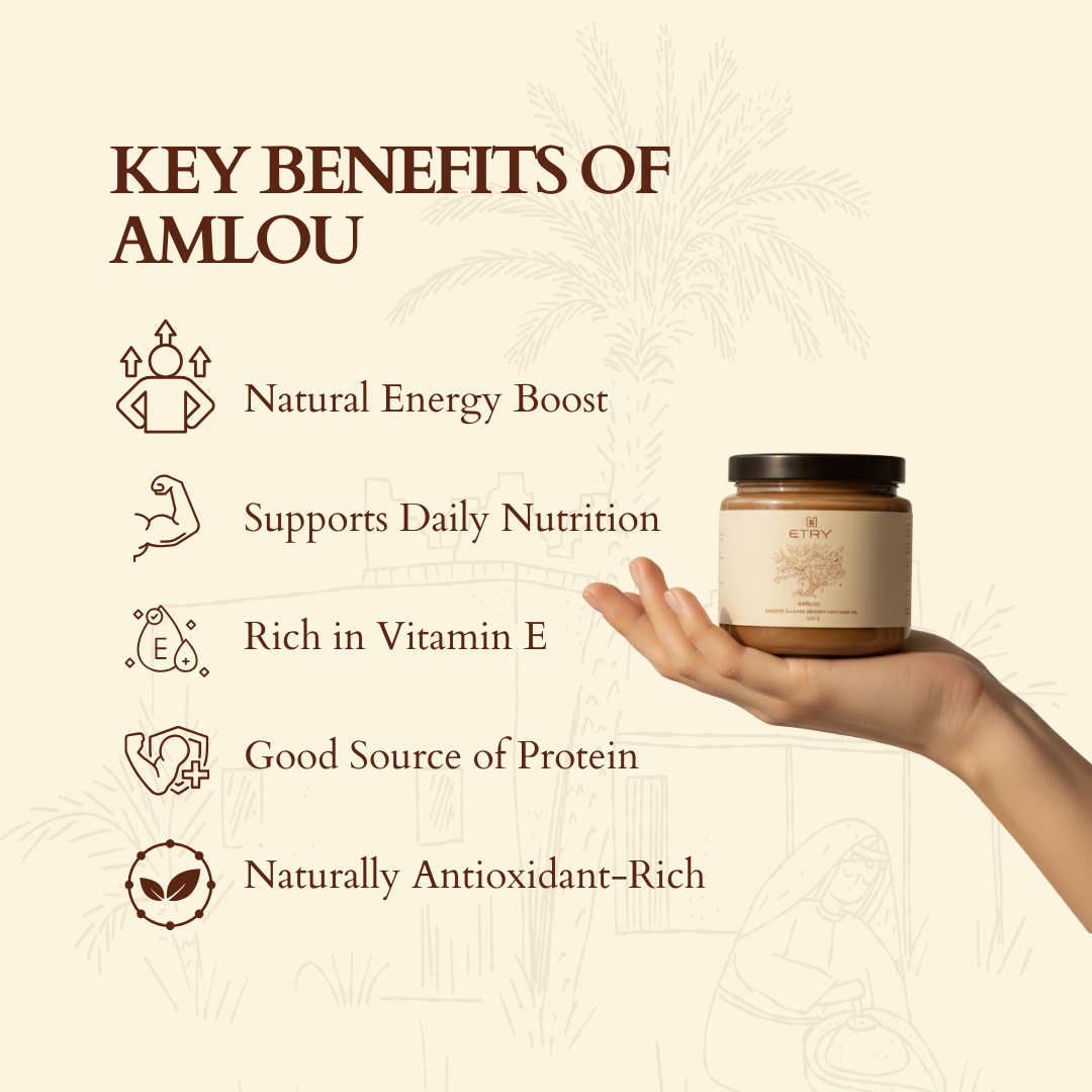 Amlou - Premium Almond Butter With Argan Oil